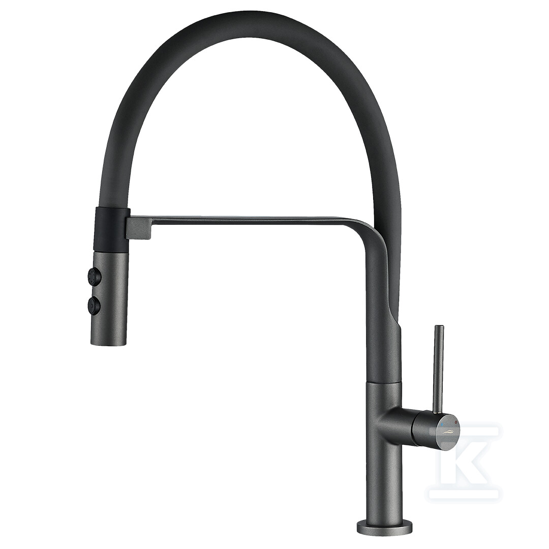 Bateria zlewozmywakowa SILUETTO stojąca - BQU_978D